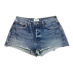 AGOLDE Parker Vintage Jean Shorts Sz 29 100% Organic Cotton Cut 54717